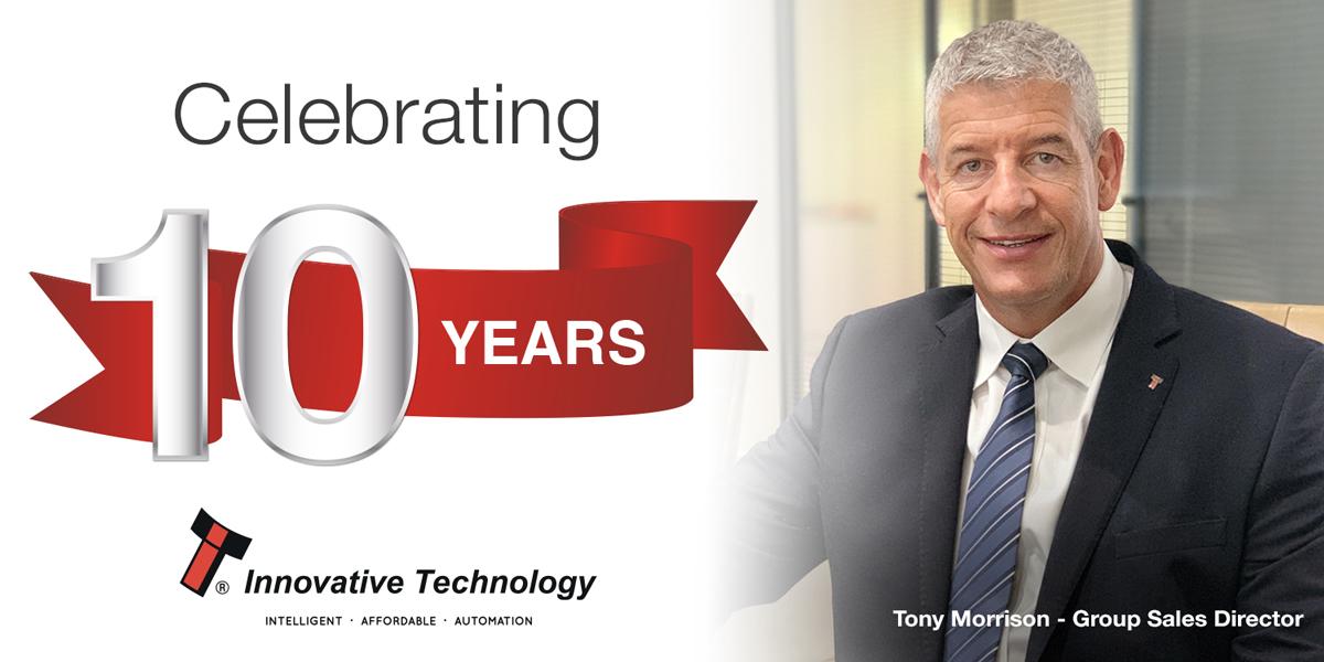 Tony Morrison celebrates 10 years